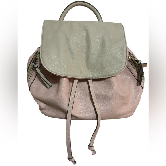 Indigo brand pink and cream mini travel backpack - Picture 1 of 8